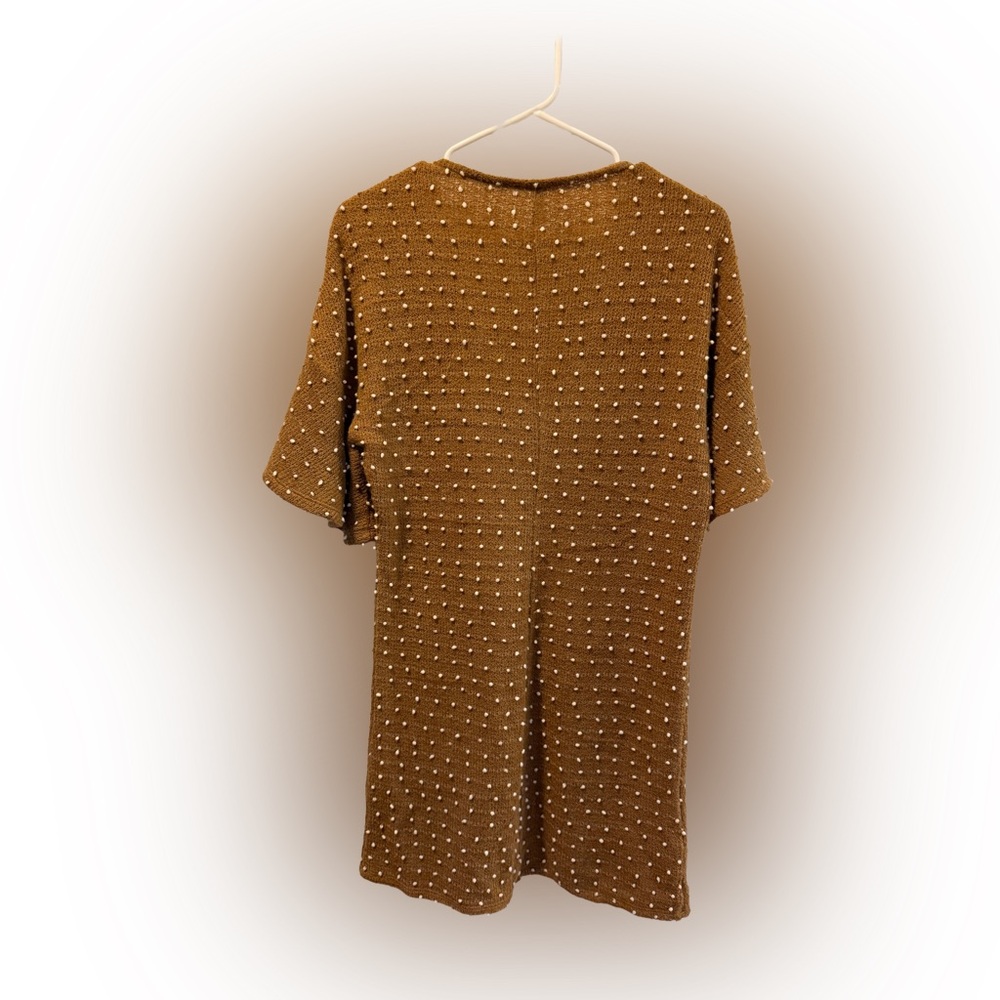 BCBGeneration Brown Knit Dress, Size XS - Picture 4 of 6